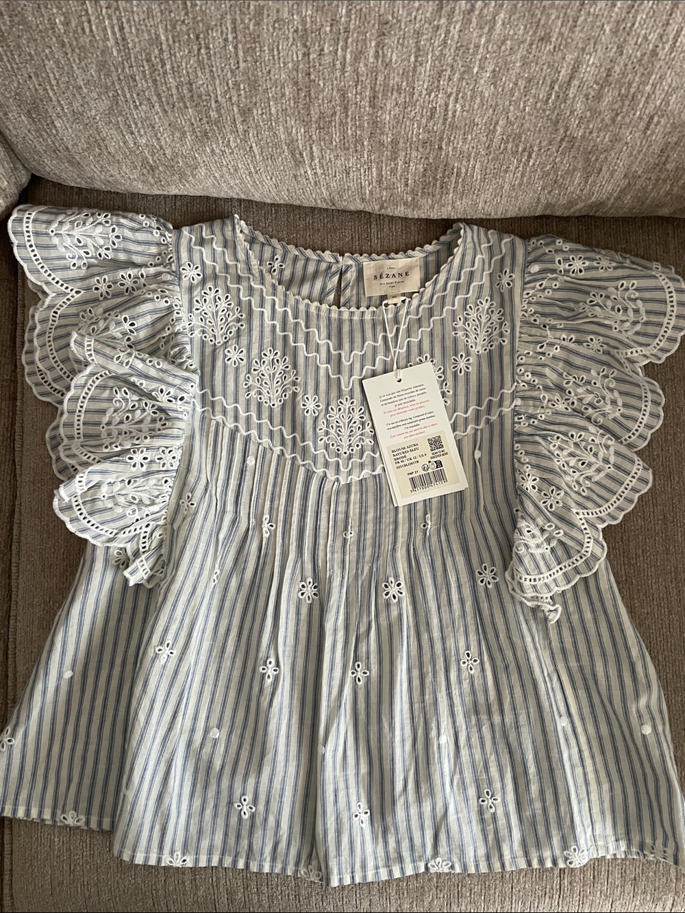 Sezane Azura Blouse - Picture 4 of 6